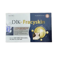Viên Uống DIK – Fracyskin Hỗ Trợ Làm Đẹp Da, Tóc Móng Chắc Khỏe, Ngăn Ngừa Lão Hóa Da - Hộp 60 Viên